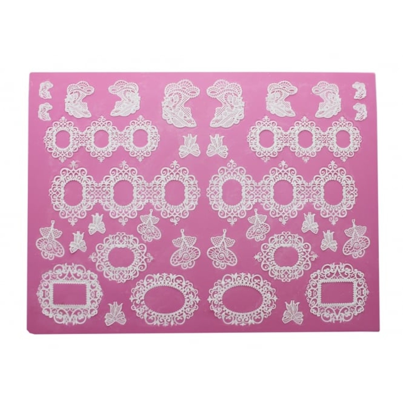 Claire Bowman - Cake Lace Mat Opulence 3D