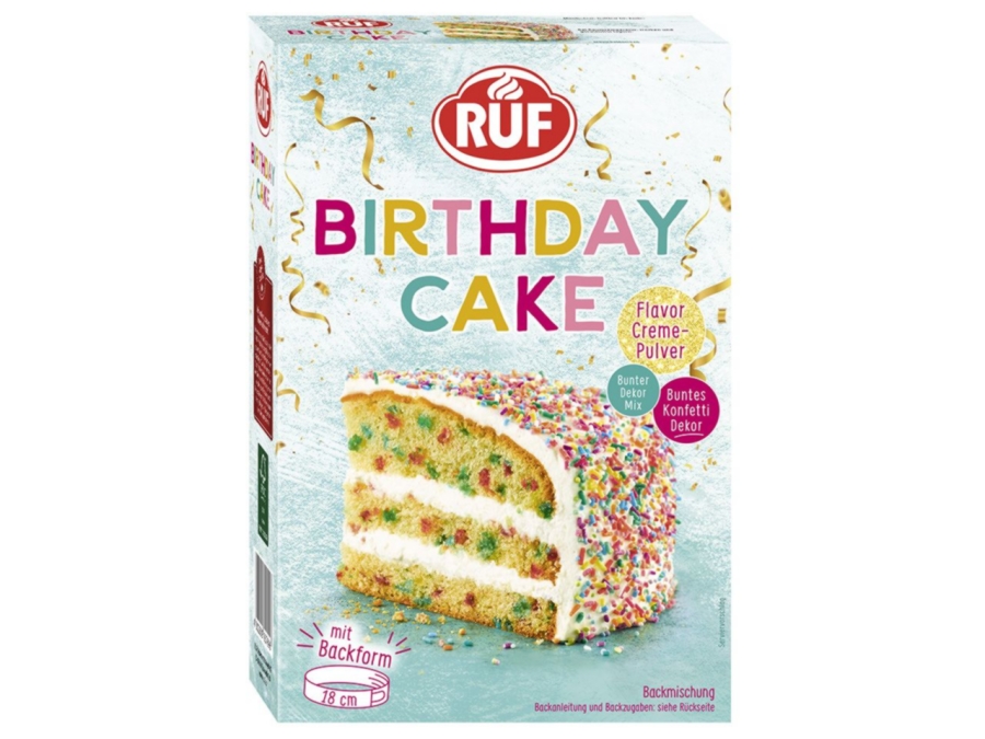 RUF Birthday Cake 425g