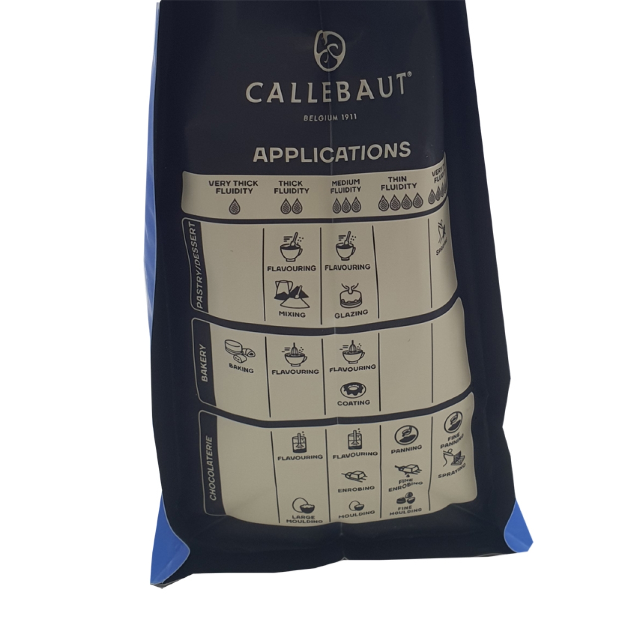 Callebaut NXT Dunkleschokolade, laktosefrei, Milchfrei 2,5 kg