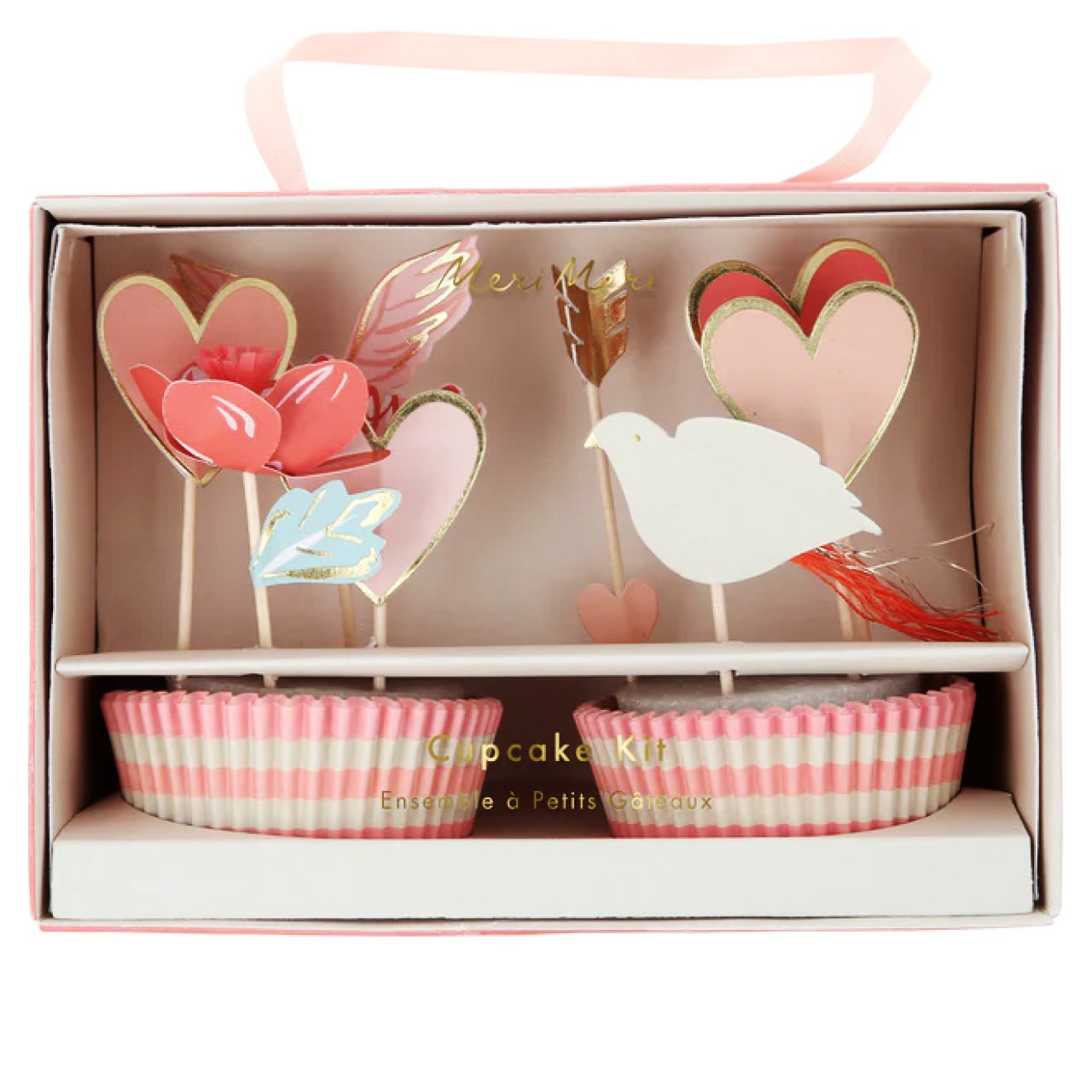 Cupcakes Set Valentinstag Meri meri