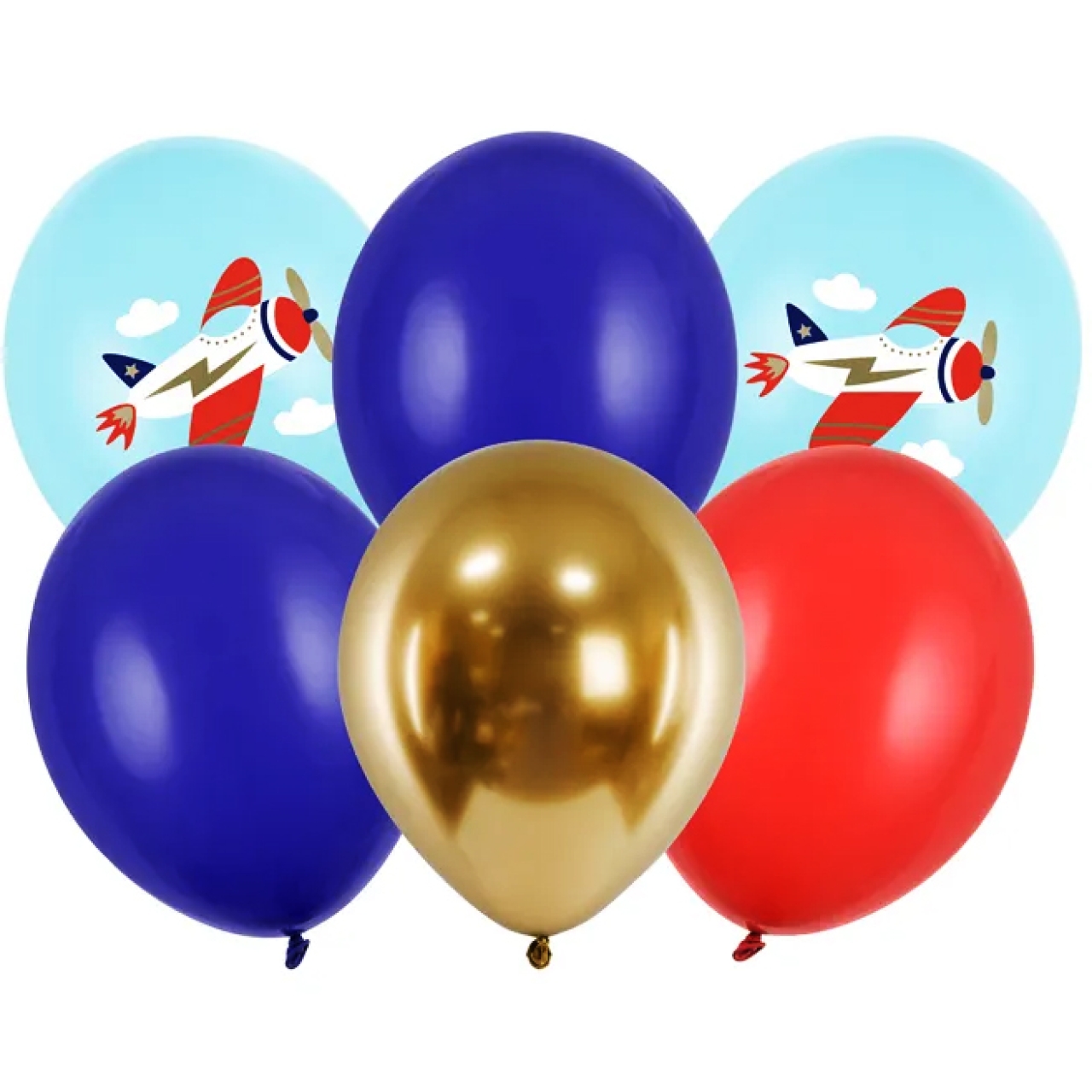Flugzeug Luftballons