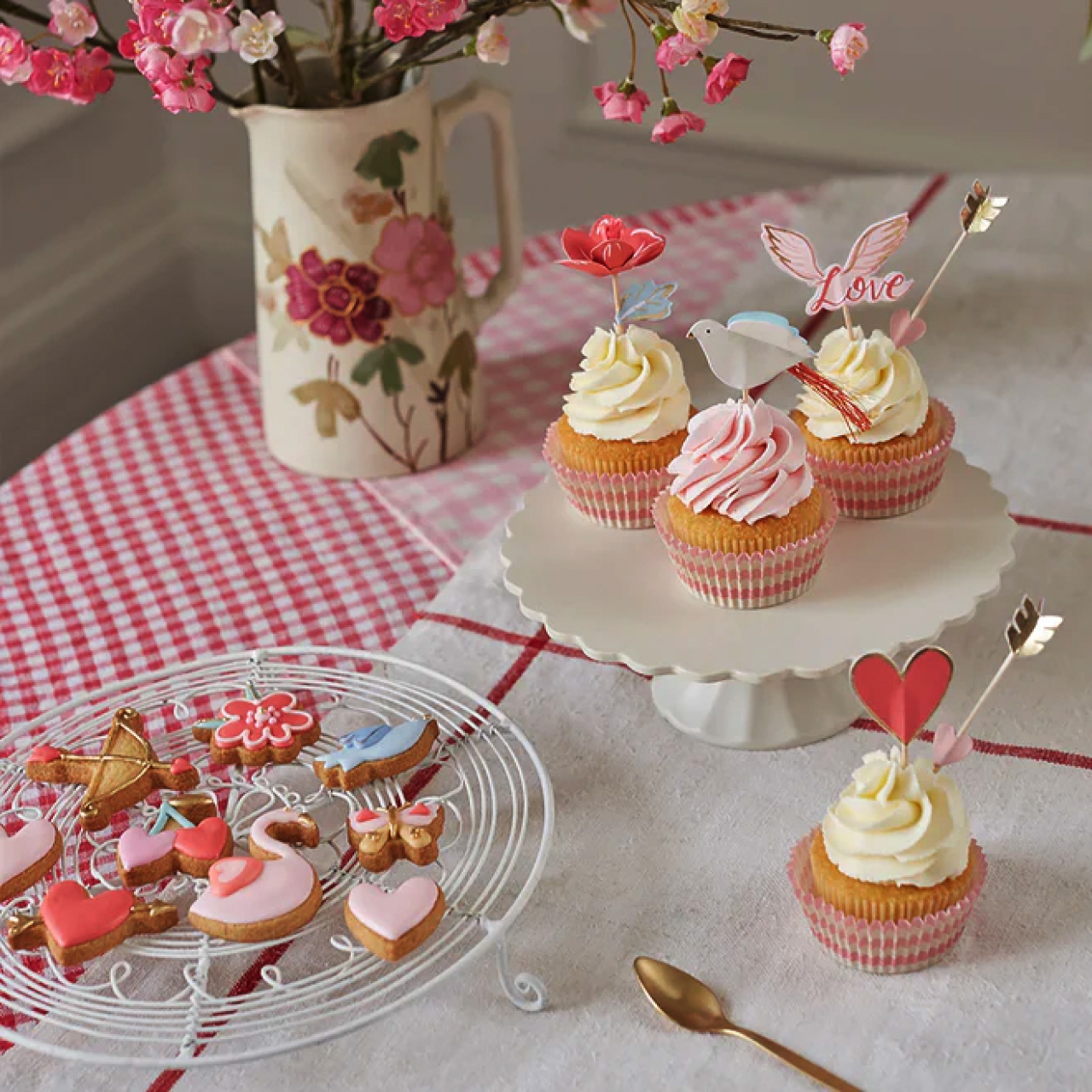 Meri Meri Cupcakes Set Valentine 
