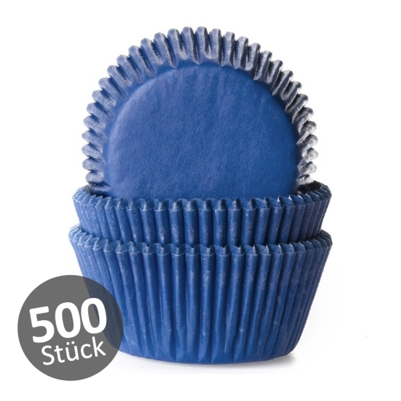 Muffinförmchen "Royal blau", Große Menge, 500 Stck.