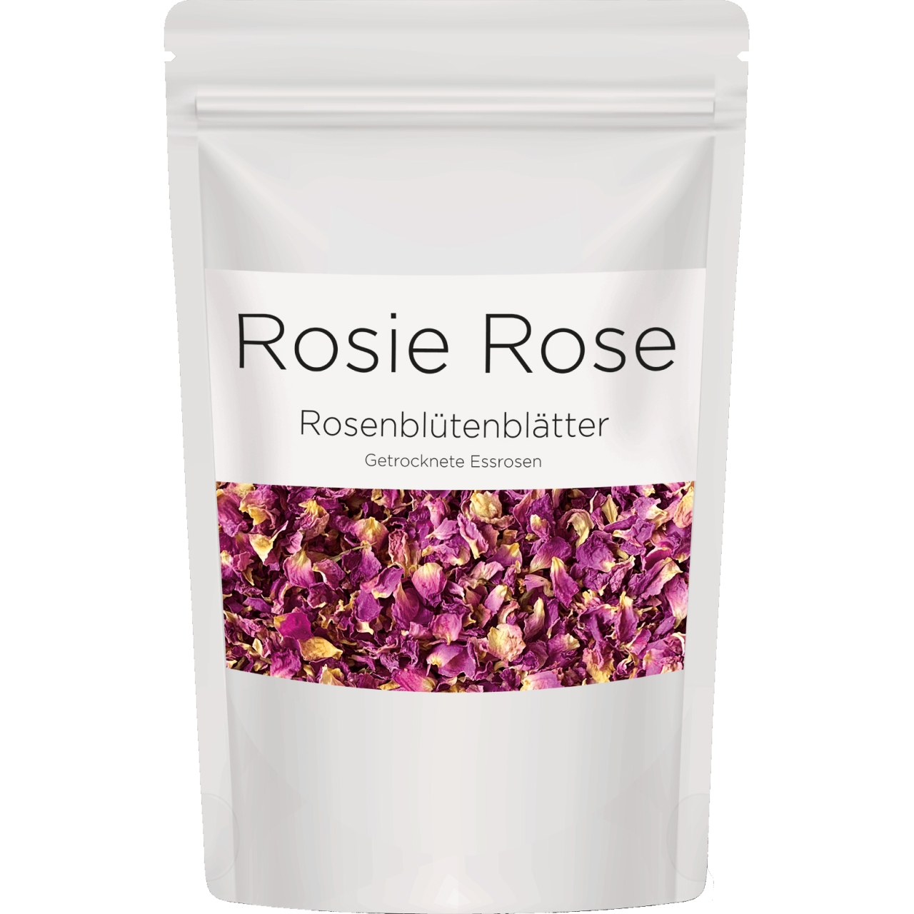 Rosenblüten "Damaszener Essrosen", 30 g, Violett, Lila bis Rosa, Rosie Rose