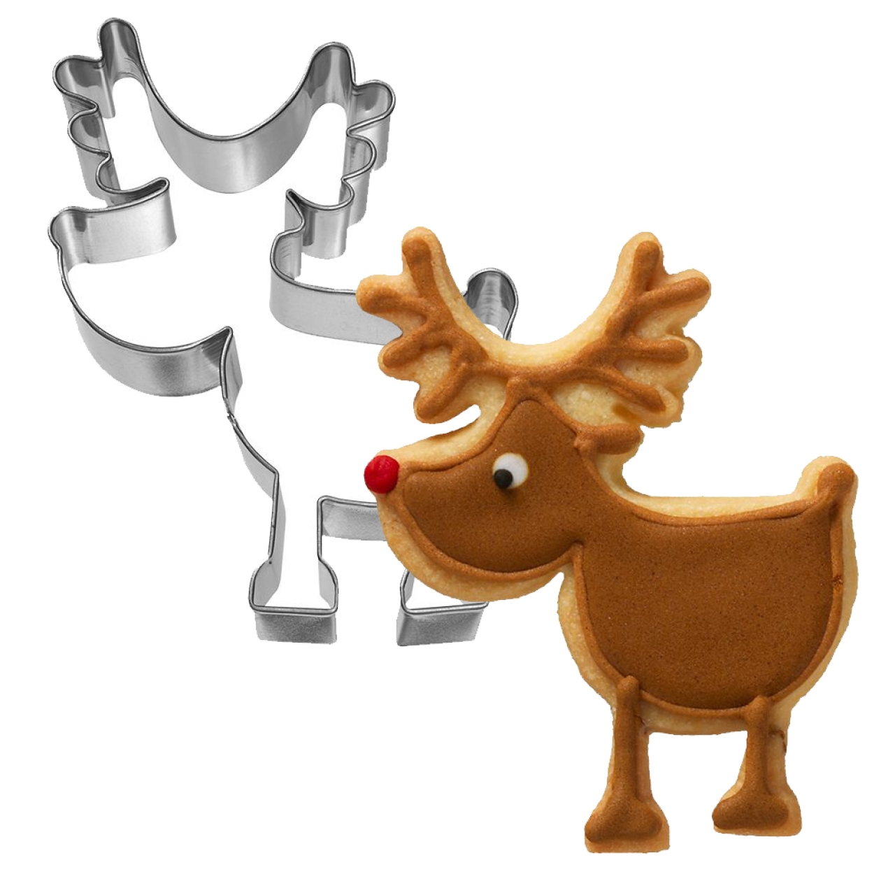 Plätzchen Ausstecher "Rudolf" 9 cm