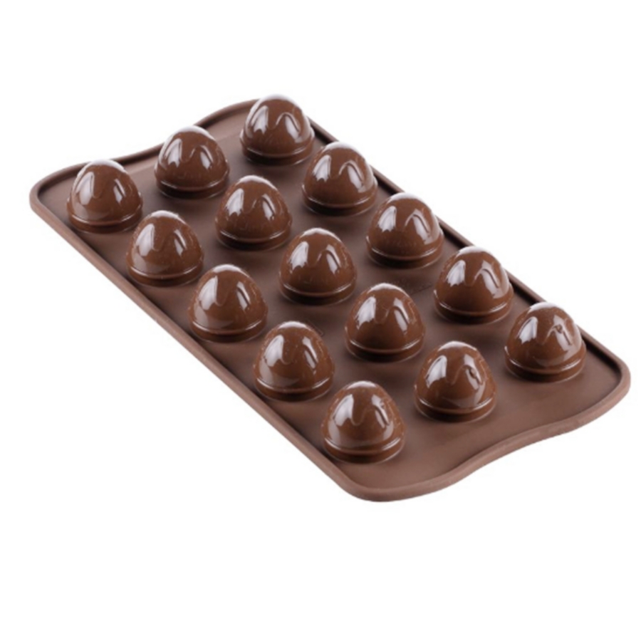 Silikomart Silikonform für Schokolade "Osterei Drop"