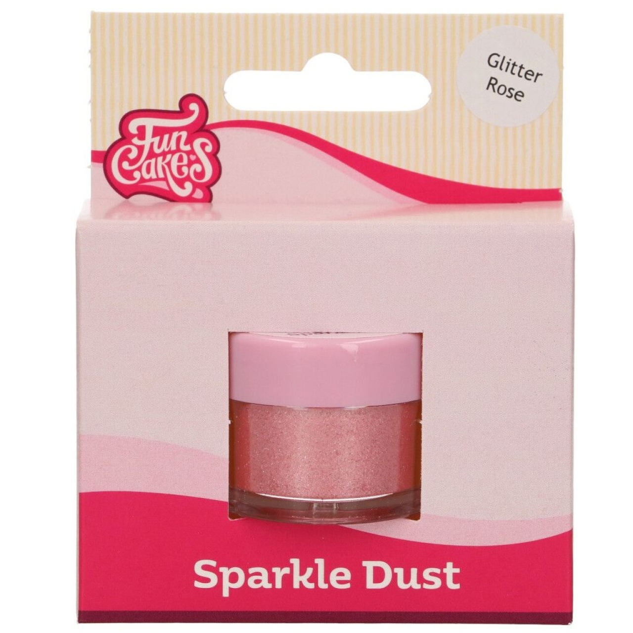 Sparkle Pulver 'Glitter Rose', FunCakes