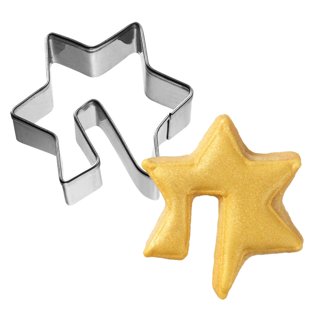 Plätzchen Ausstecher "Stern für Tassenkekse" 4,5 cm