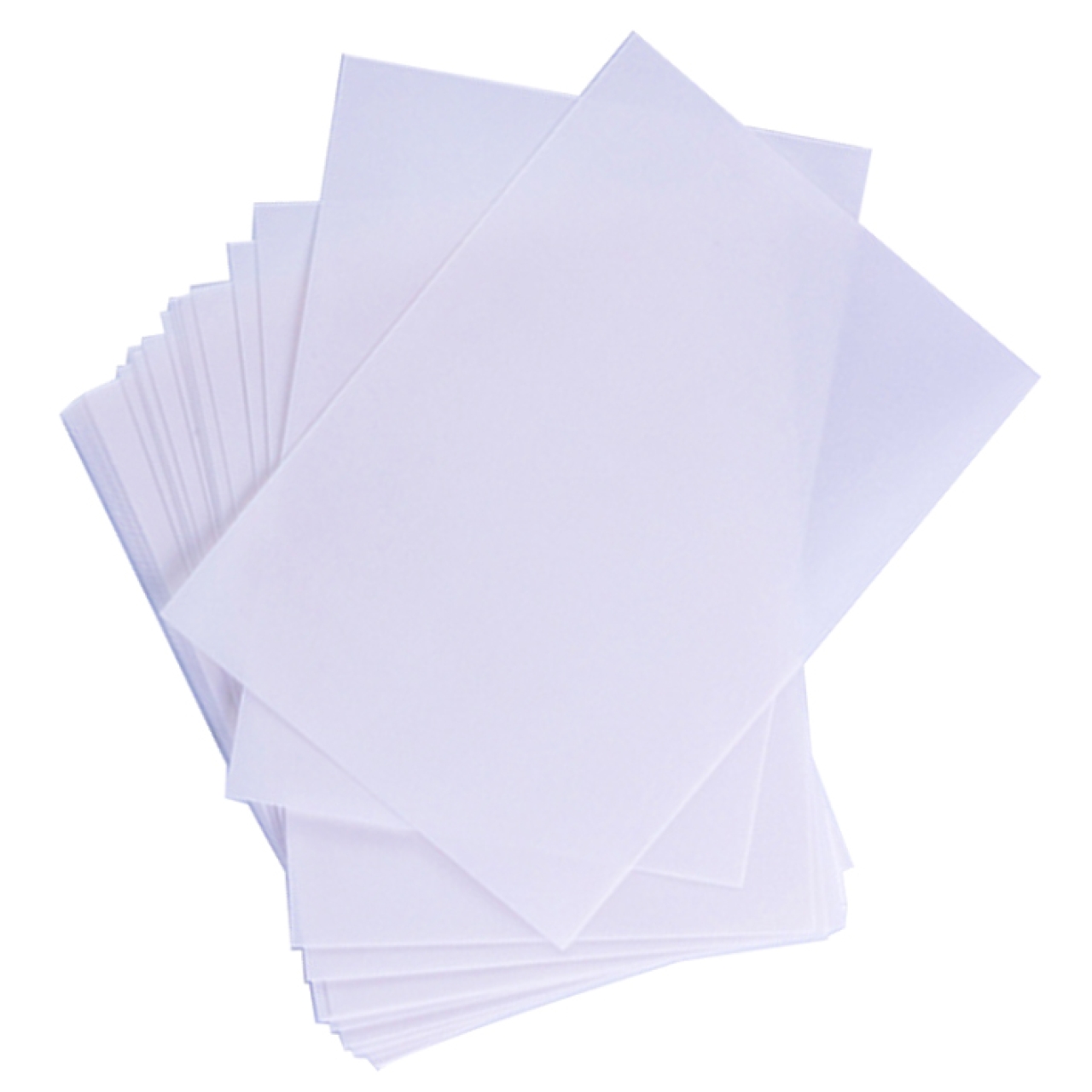 Essbarer Wafer Papier, 50 Stk, Weiß