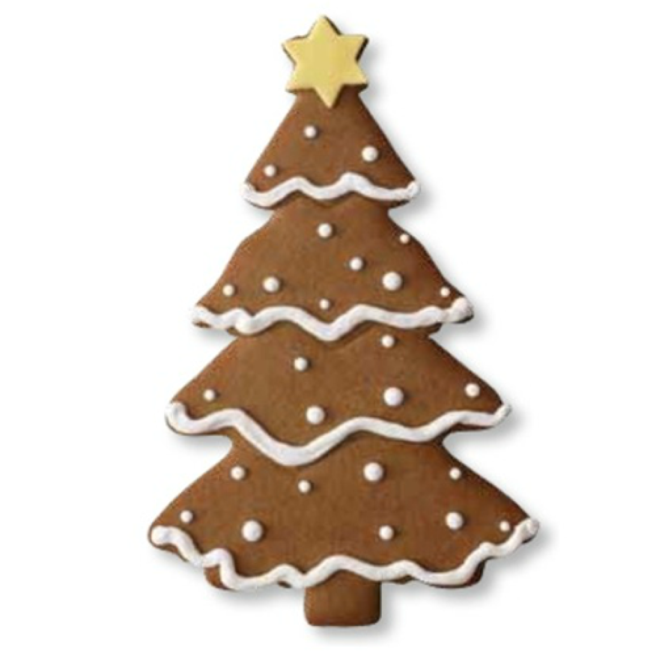 XXL Ausstecher "Weihnachtsbaum" für Lebkuchen, 18,5 cm