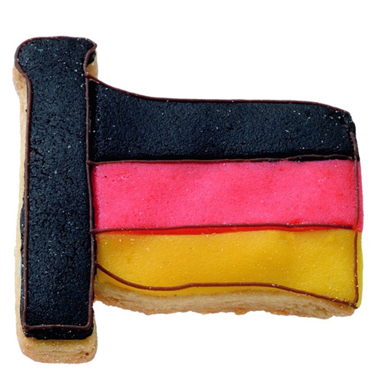 Ausstecher / Ausstechform "Flagge" für Kekse & Plätzchen