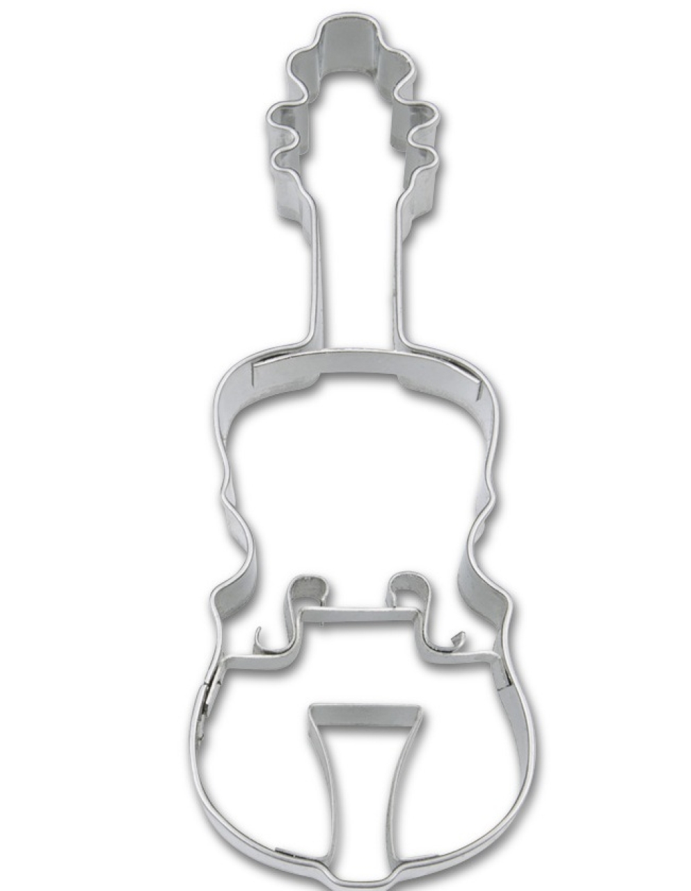 Städter Keks-Ausstecher 'Geige' 8,5 cm aus Edelstahl