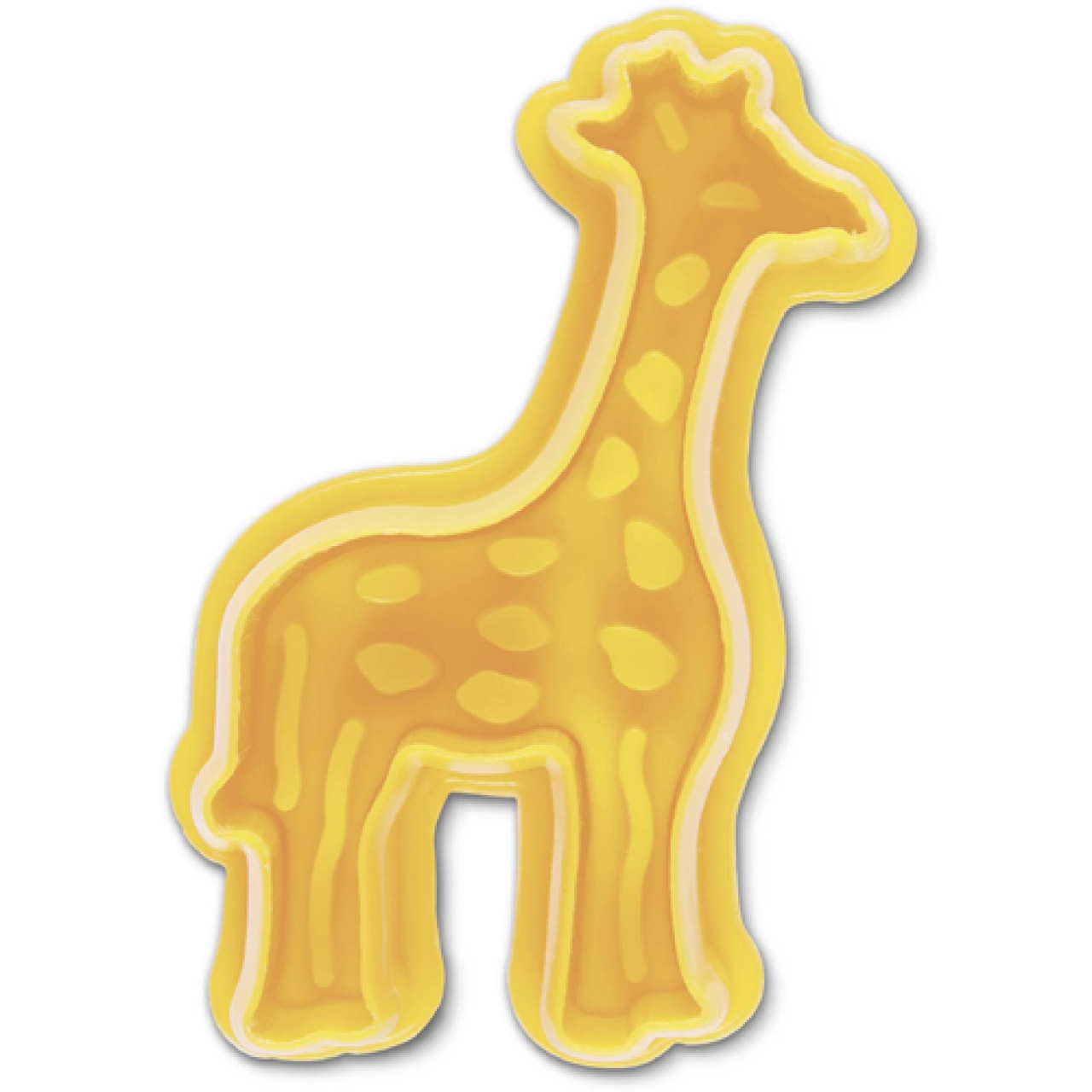 Plätzchen Ausstecher "Giraffe" mit Auswerfer
