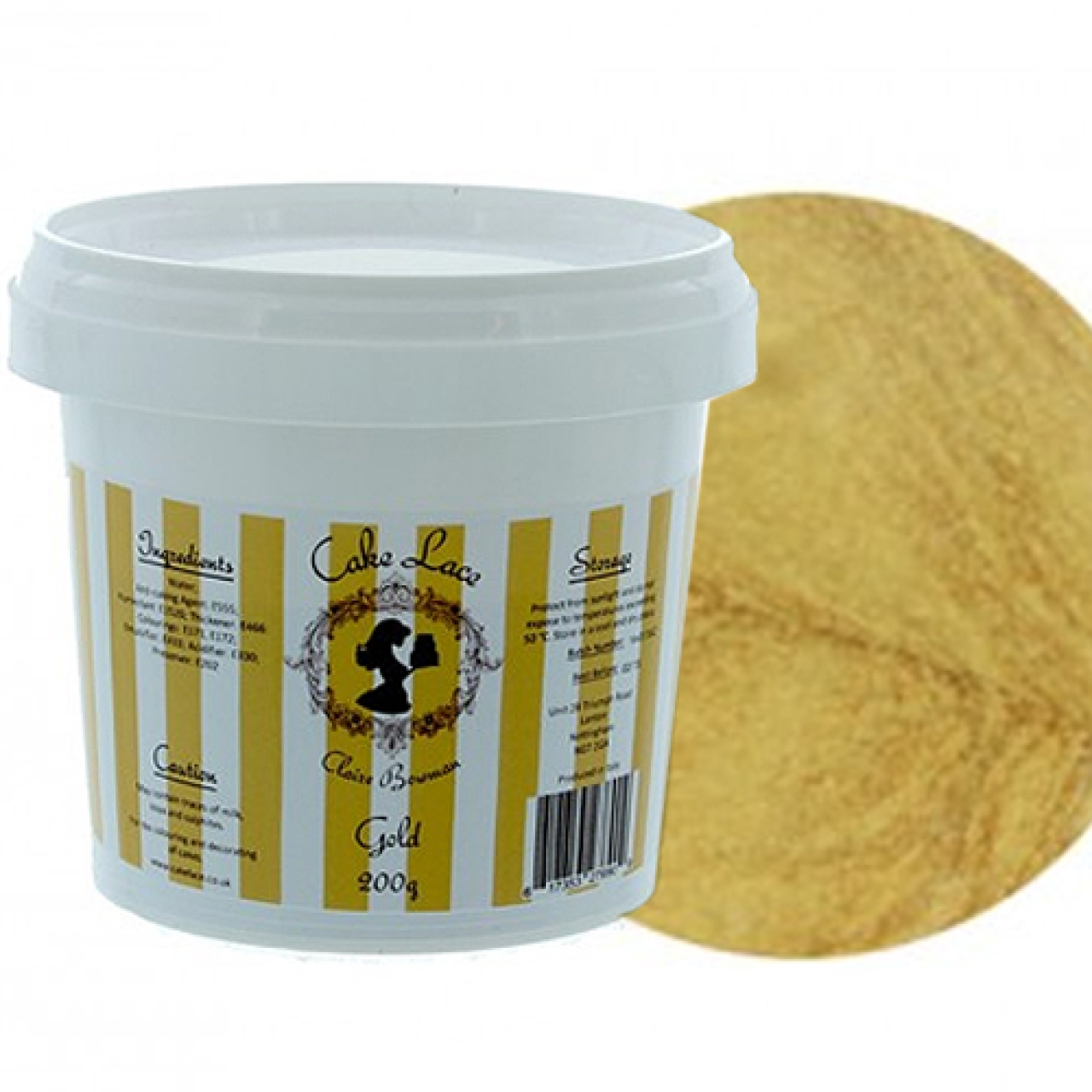 Cake Lace Royal Icing Mischung gold, vorgemischt 500 g