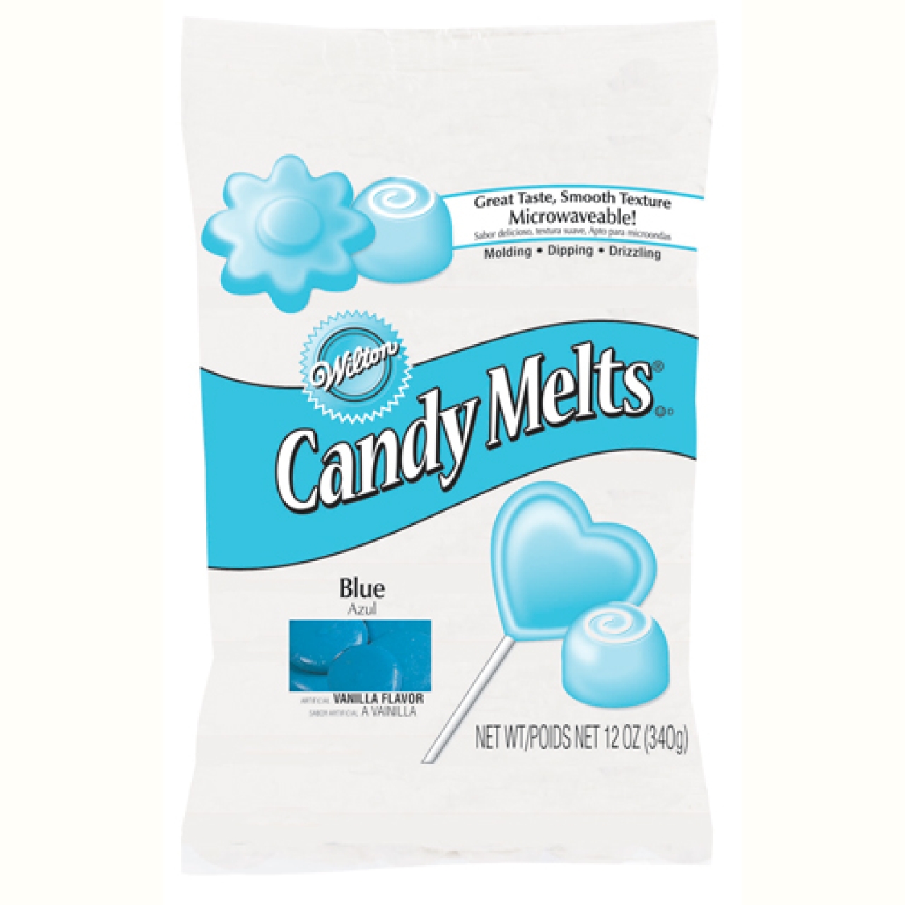 Wilton Candy Melts für 'Cake-Pops', blau, 340 g