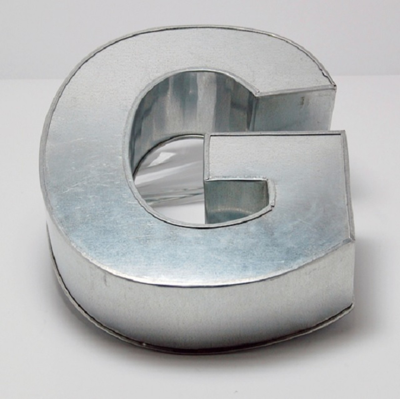 Euro Tins, Backform Buchstabe "G", ca. 25,5 x 20,5 x 6,5 cm
