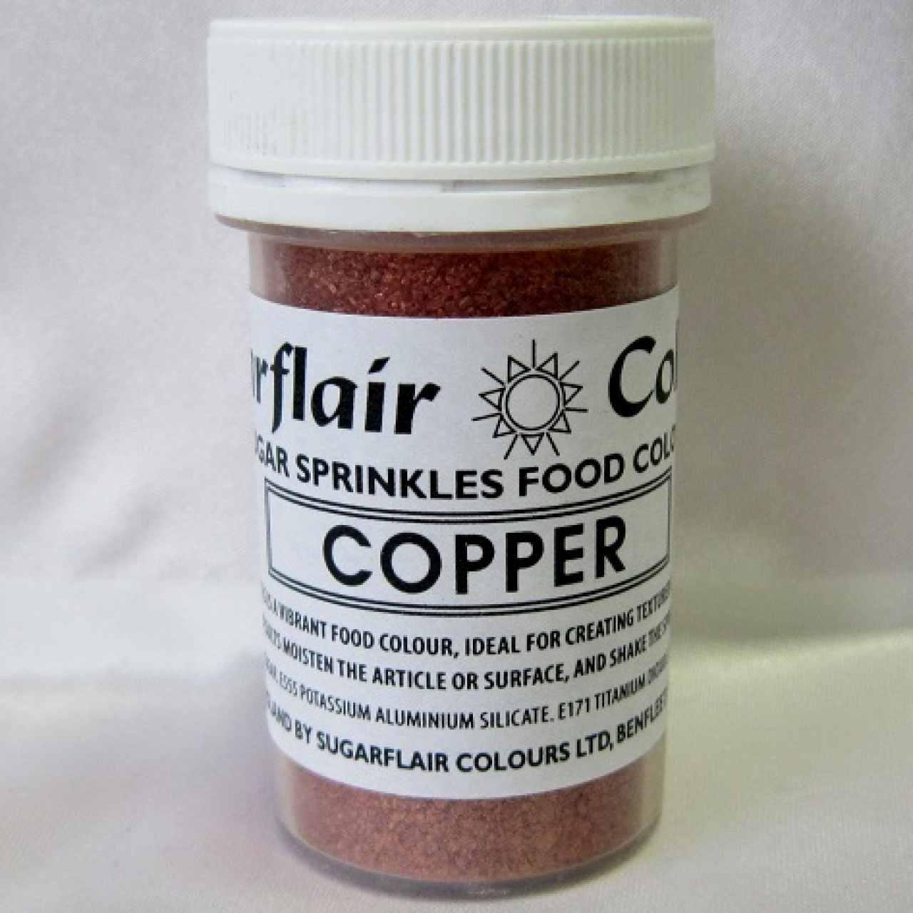 Sugarflair Farbzucker, Bronze, Copper, 20 g