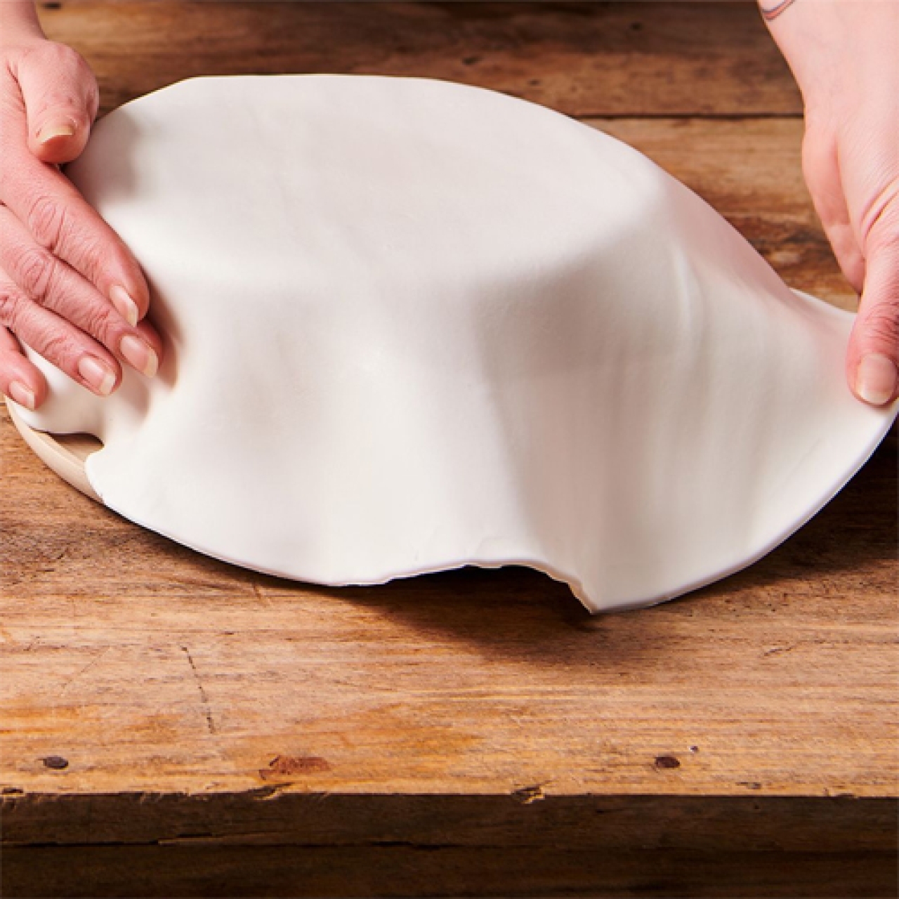7-kg-Vorratseimer Rollfondant Weiß, Fondantdecke für Kuchen, Torten
