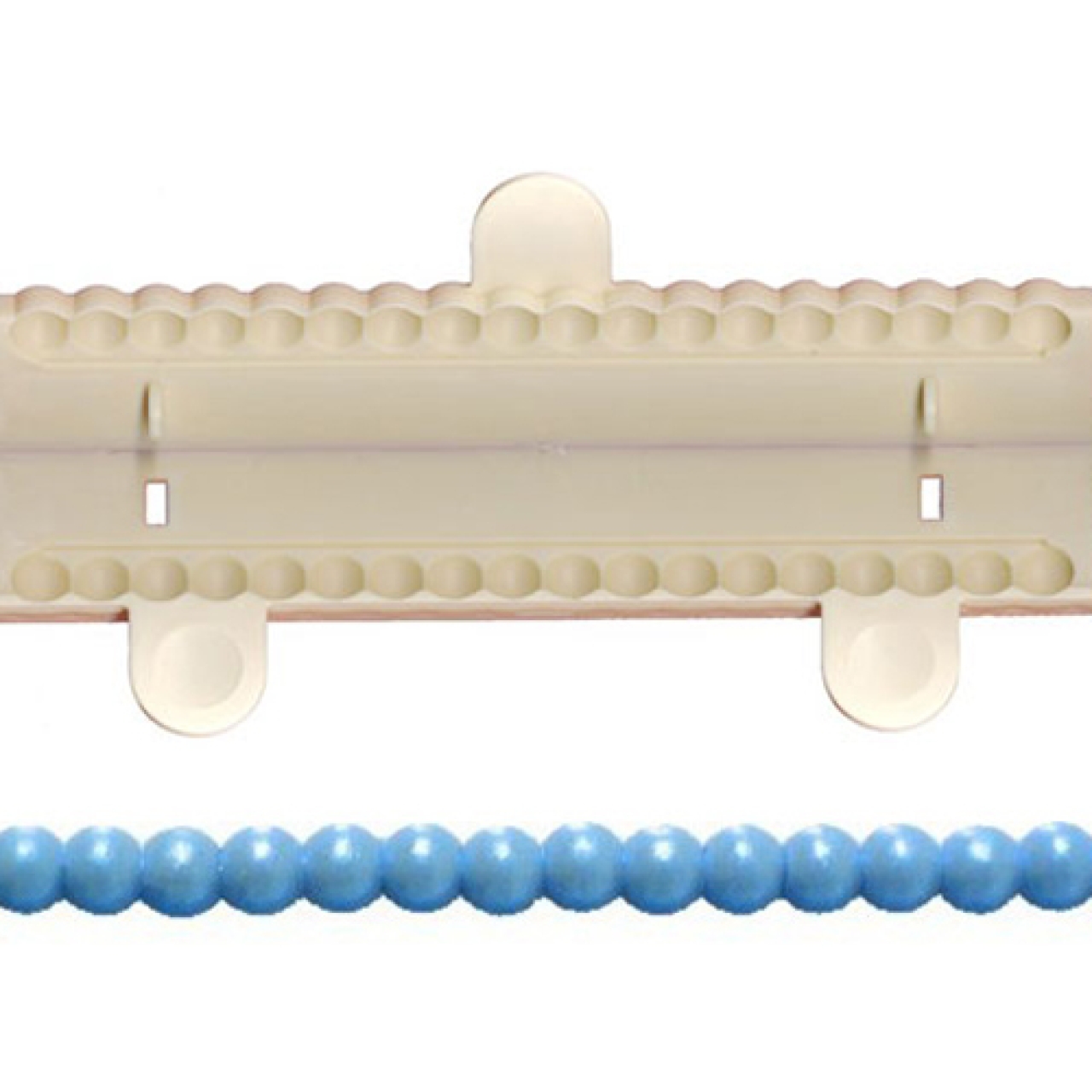 FMM 3D Perlen aus Fondant, kunststoff, klappbar 16 x 5 cm