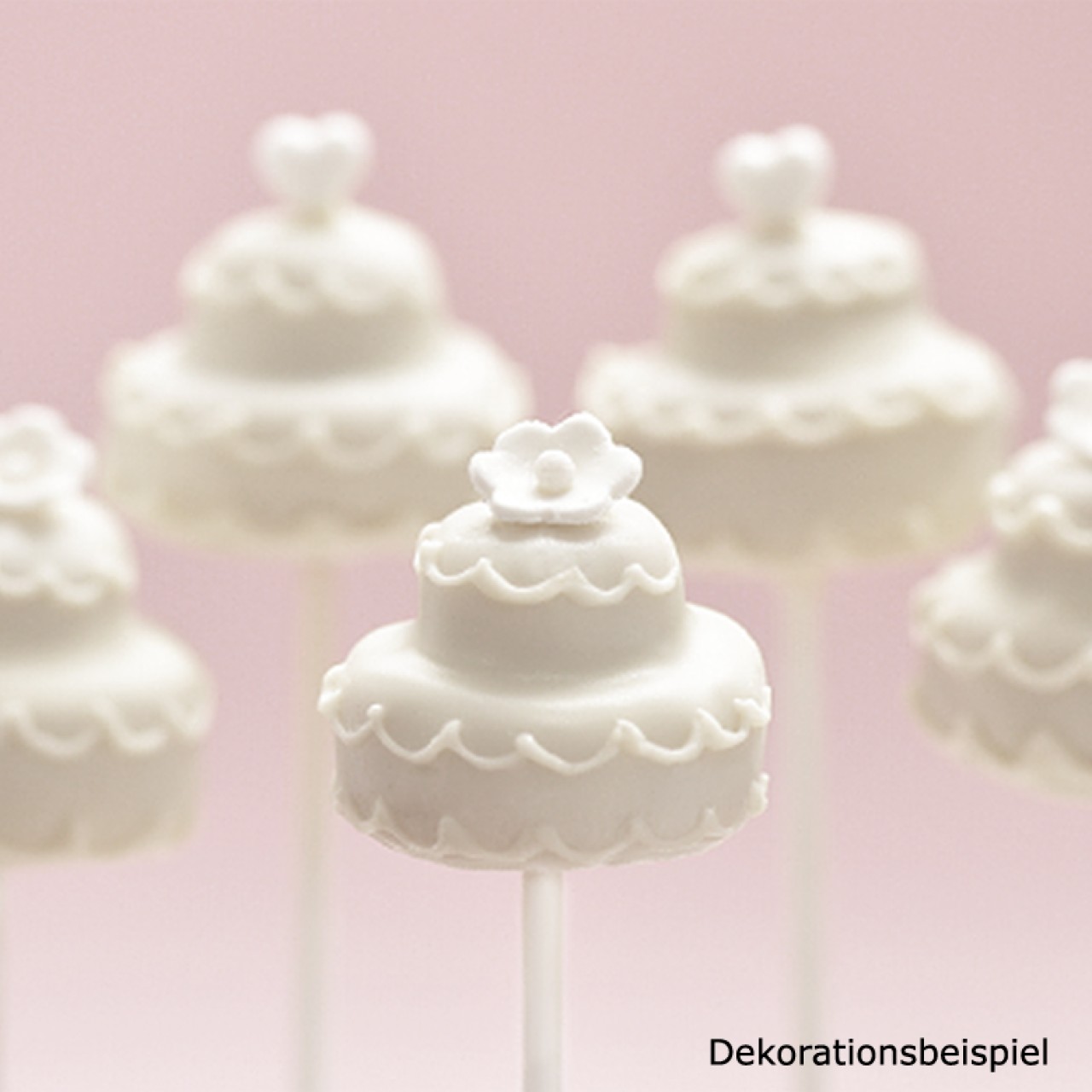 Cake Pop Form Hochzeitstorte