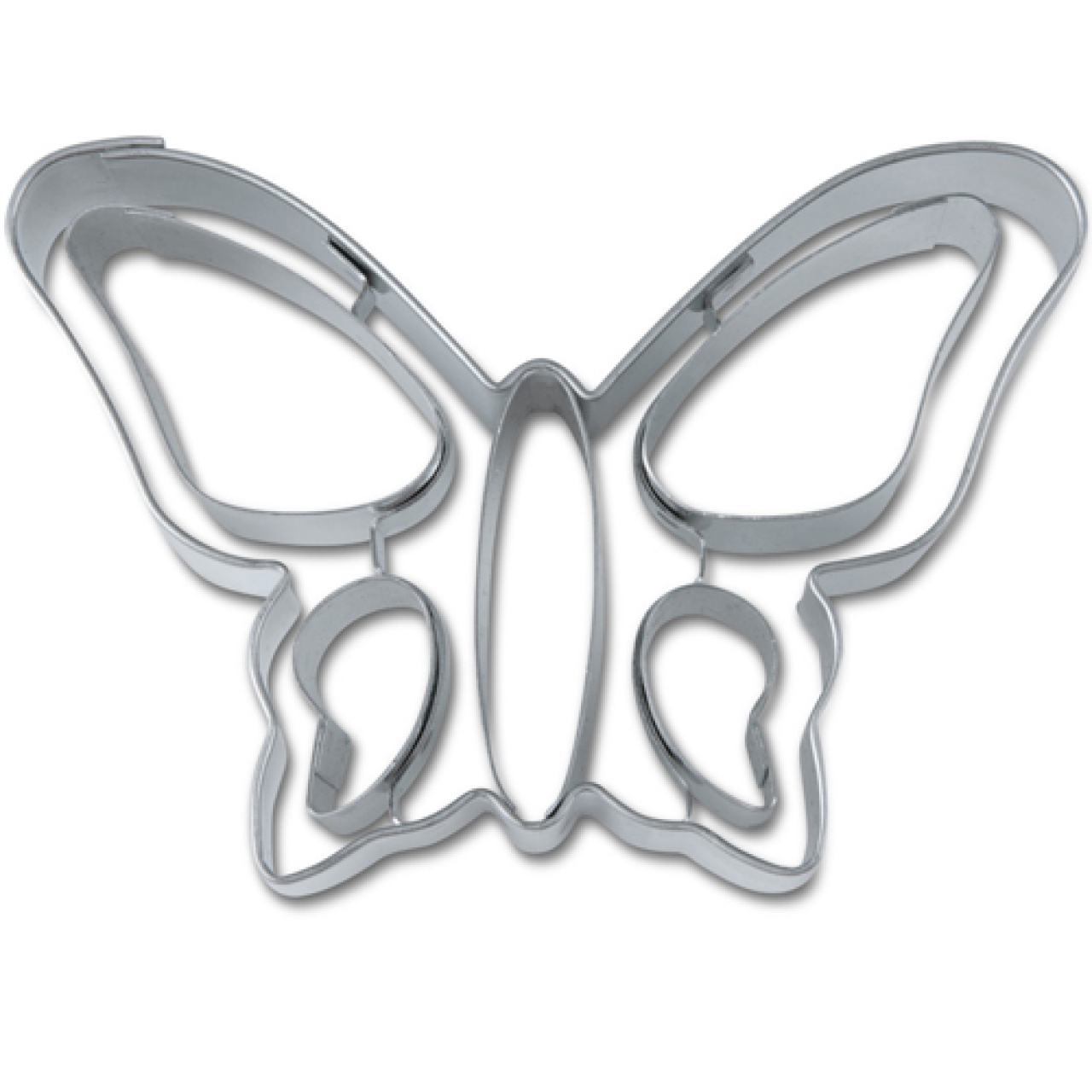 Ausstecher / Ausstechform "Schmetterling", 8 cm, Edelstahl