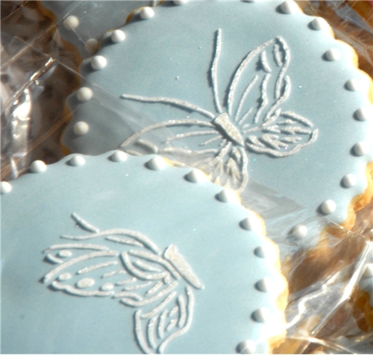 Schablonen Set 'Schmetterlinge' Royal Icing & Airbrush, 5 cm