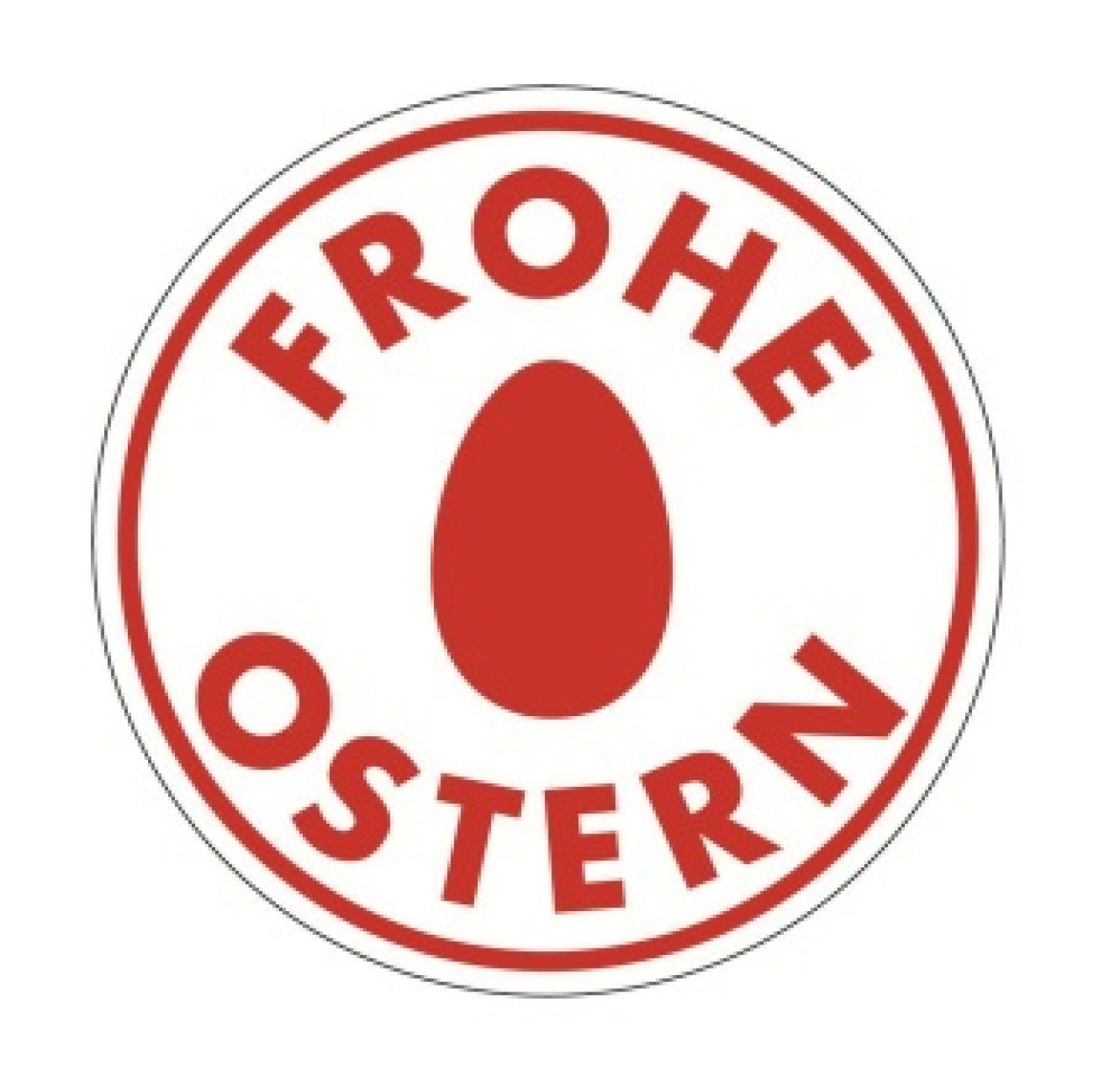 Keks-Stempel (Cookie Stamper) "Osterei - Frohe Ostern'', Silikon
