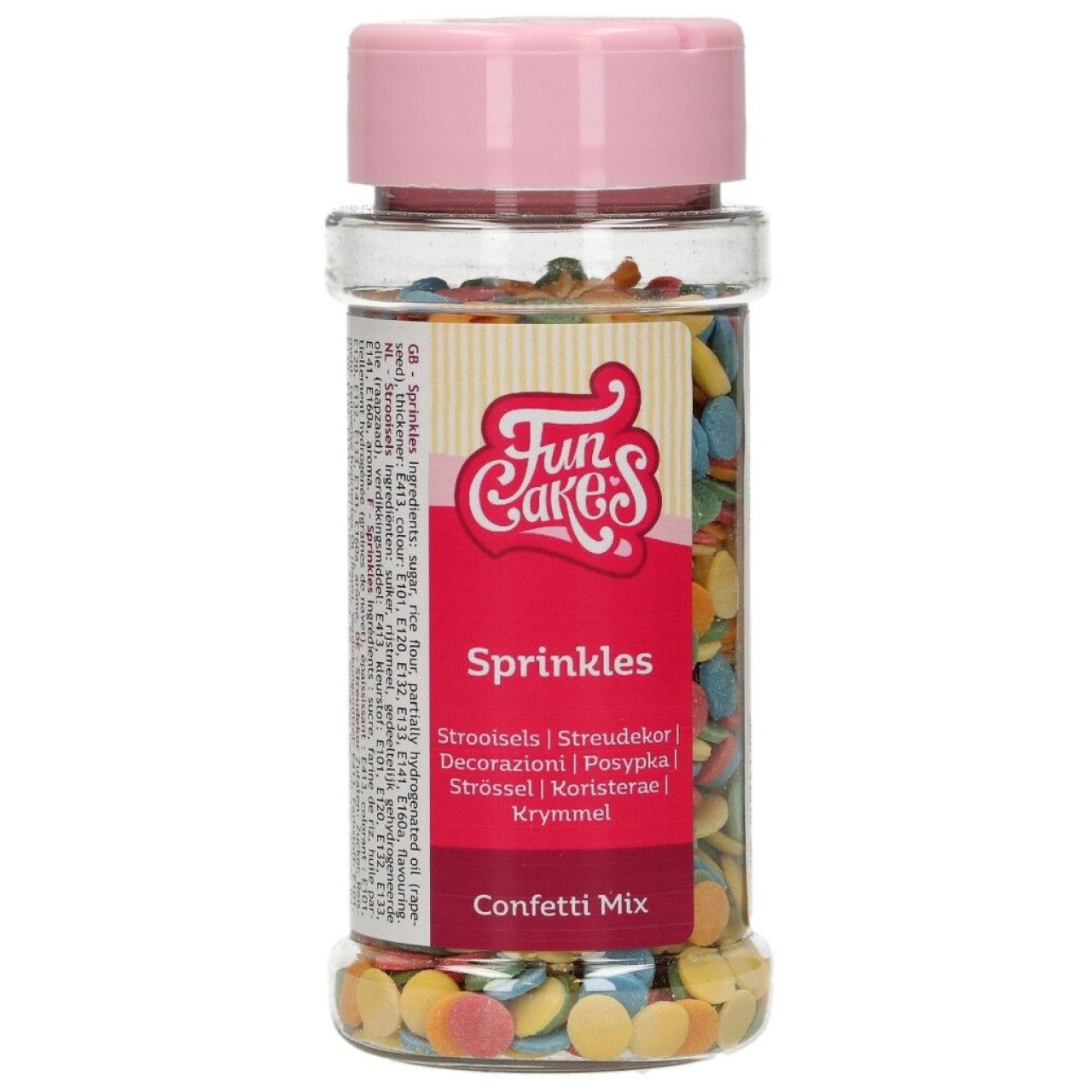 Sprinkles Konfetti-Mix Zuckerstreusel 60 g