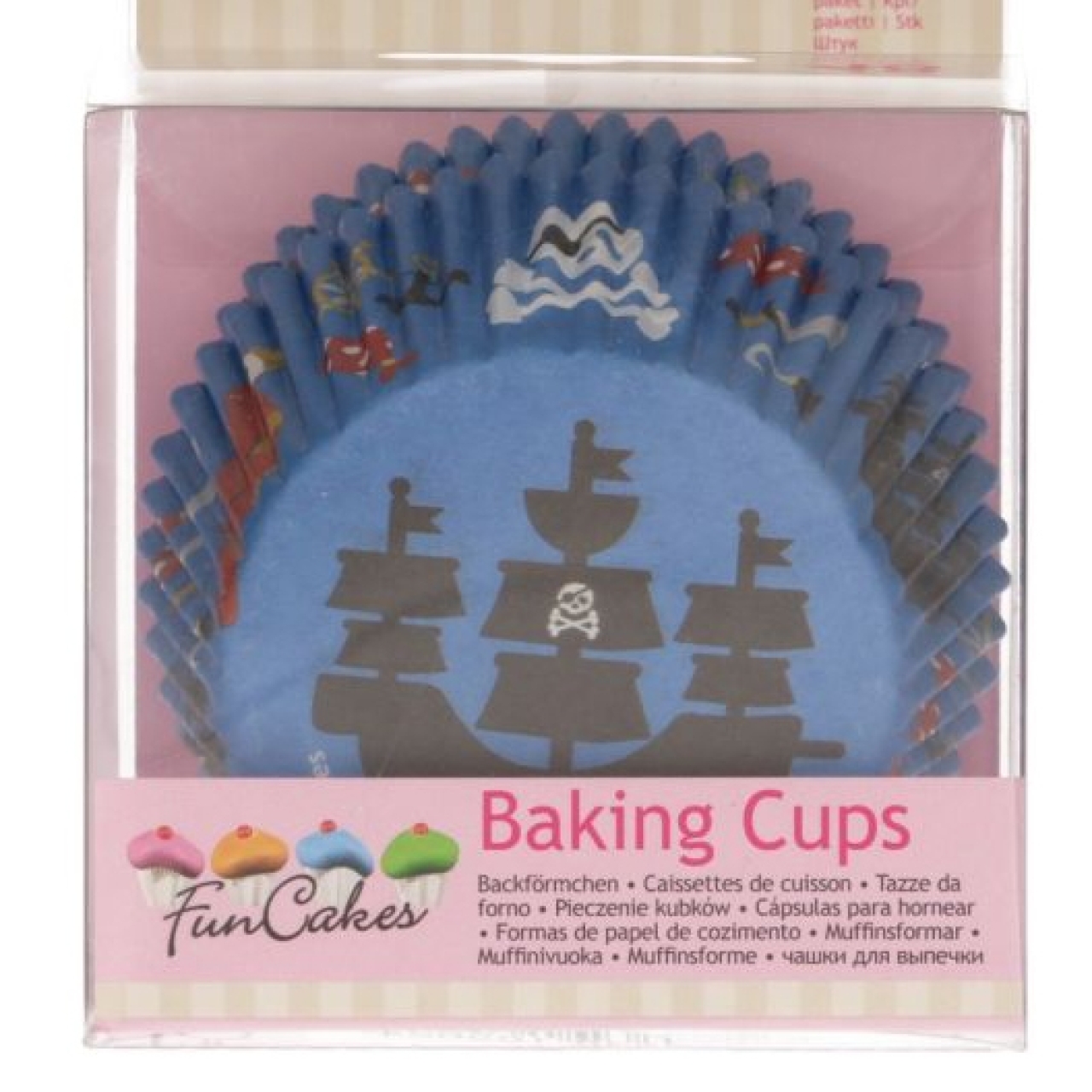 Baking Cups Pirate