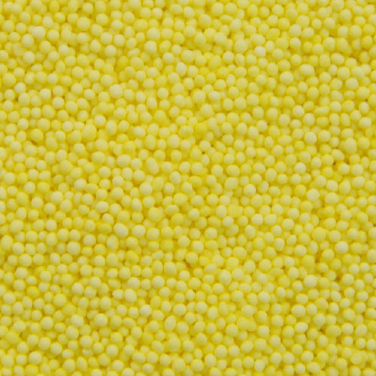 Zuckerperlen "Yellow", Sonnengelb, 1,5 mm, 80 g, FunCakes
