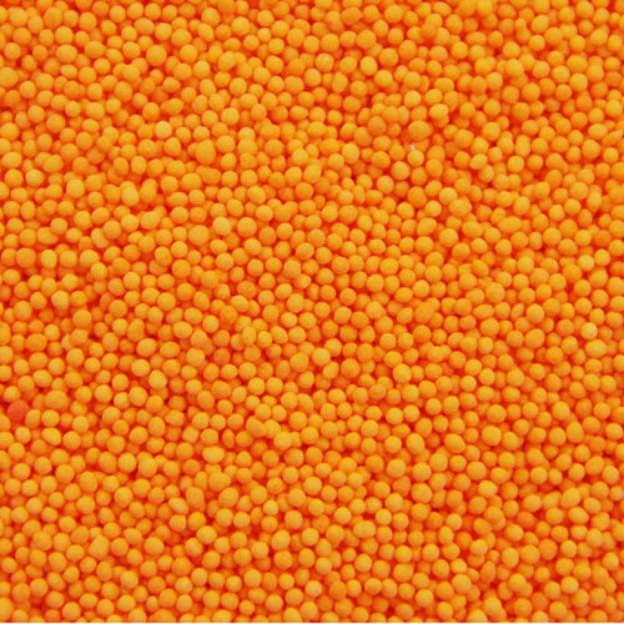 Zuckerperlen "Orange", Orange, 1,5 mm, 80 g, FunCakes