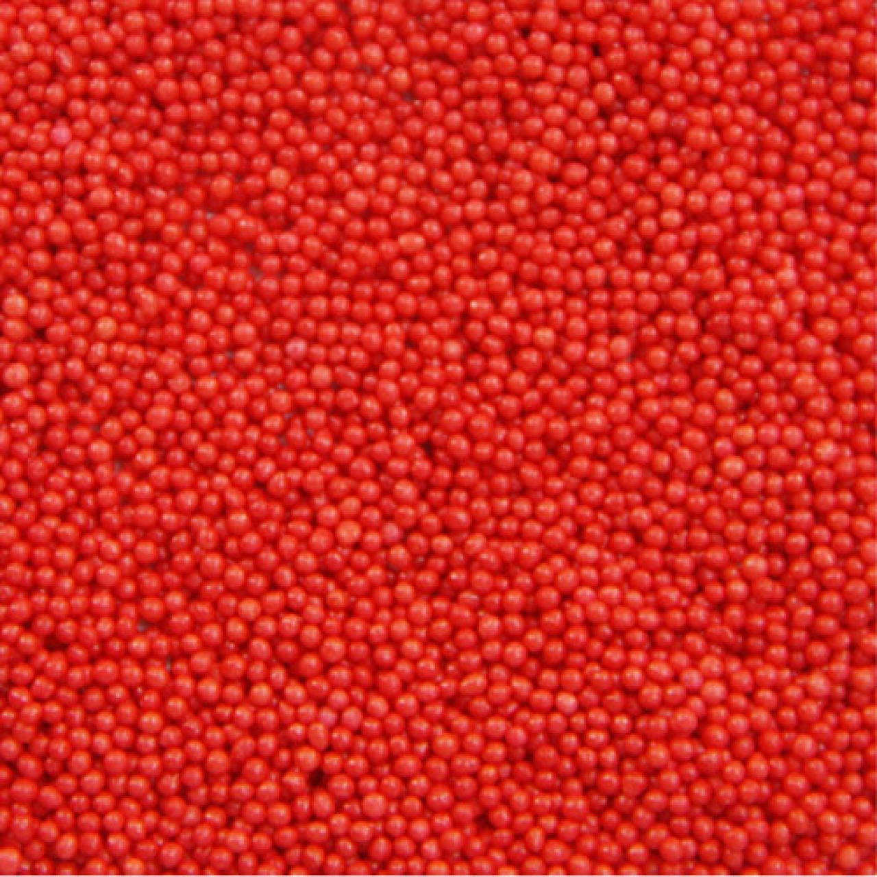 Zuckerperlen "Nonpareilles Rot", Blutrot, 1,5 mm, 80 g, FunCakes