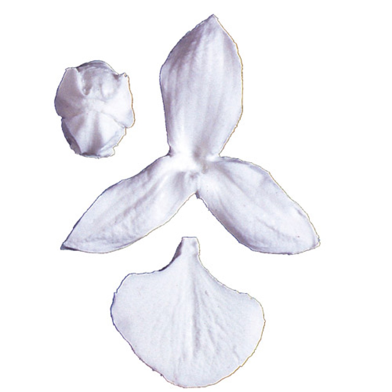 SK Cupcakes Tortendeko Veiner Orchideen Set, breit  8 cm