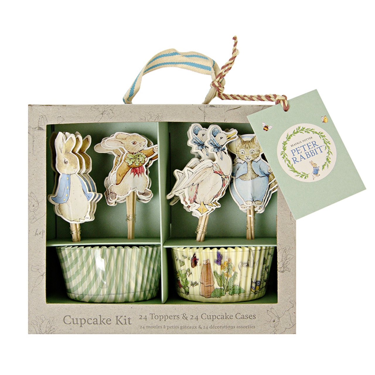MeriMeri Cupcakes Kit ''Peter Rabbit und Freunde''