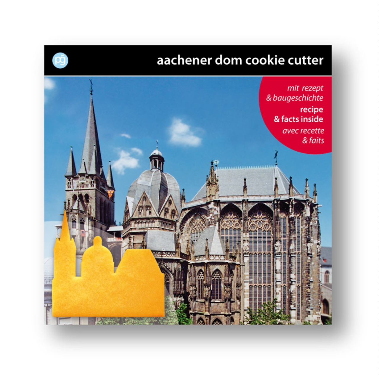 Plätzchen-Ausstechform Aachener Dom