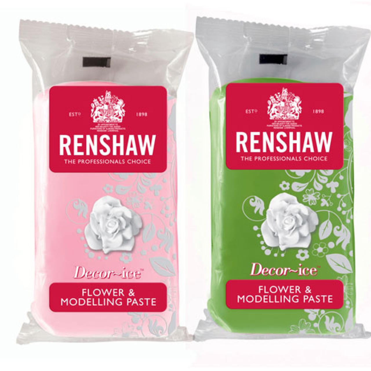 Renshaw Gum Paste Set 'Rosen & Blätter'