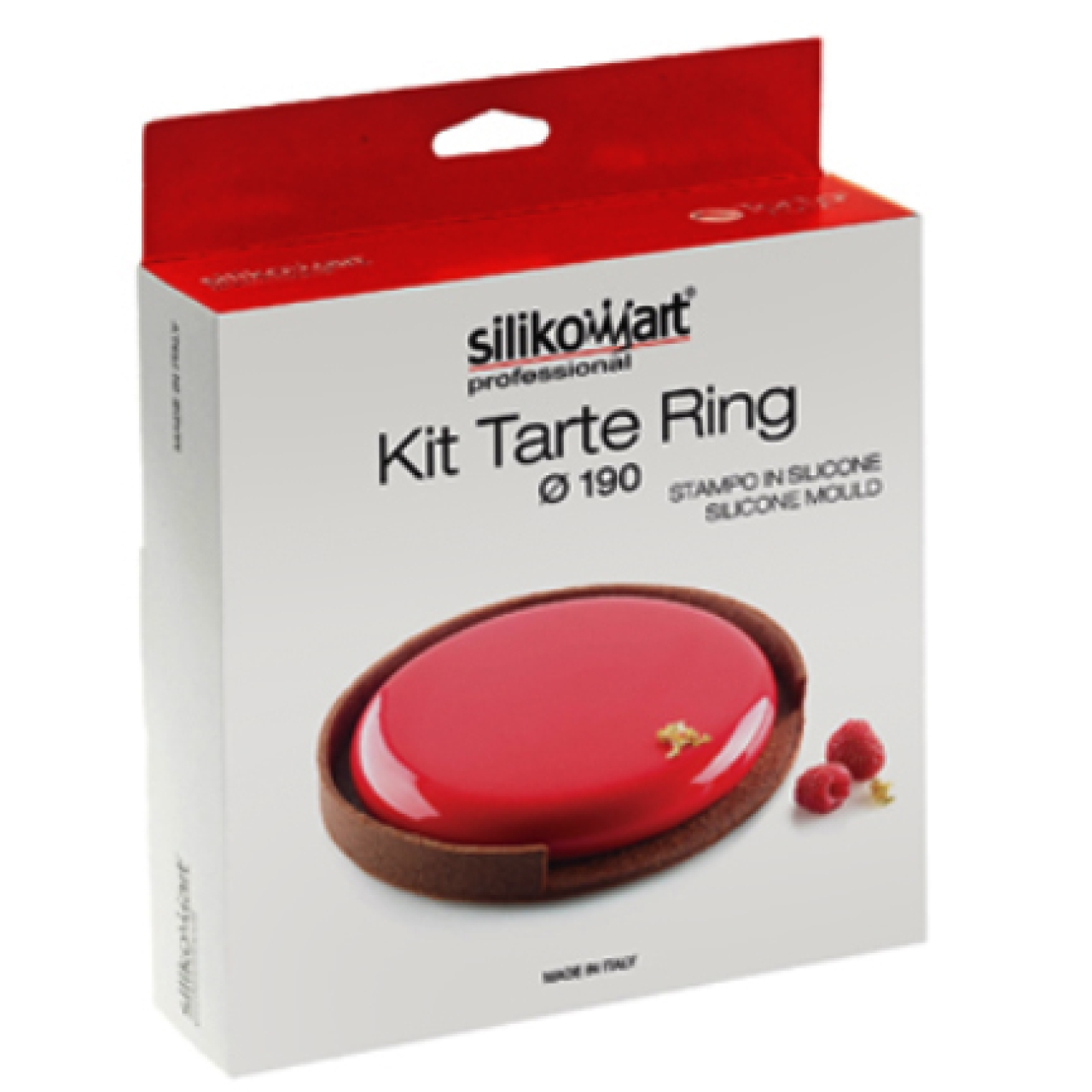 Silikomart Kit Tarte Ring Set 19 cm