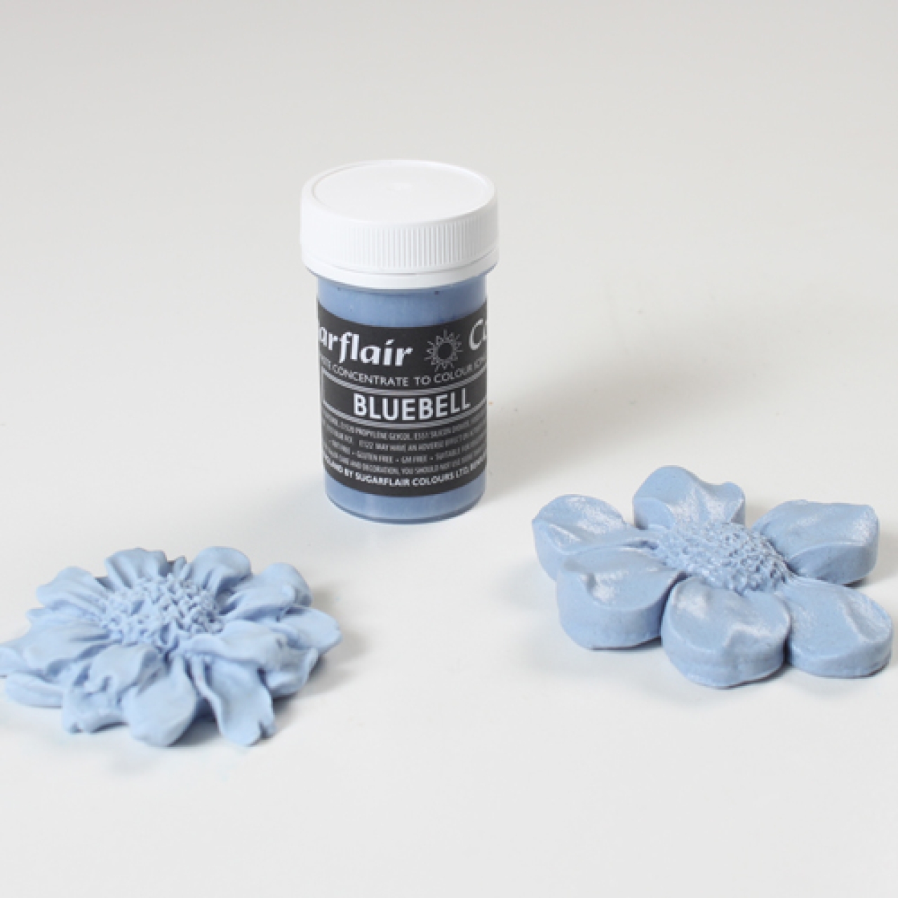 Sugarflair Profi Lebensmittelfarbe Bluebell, babyblau, 25 g