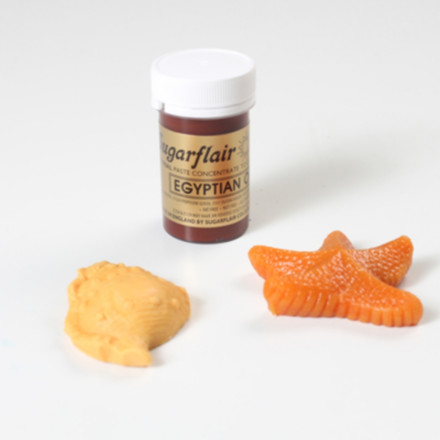 Sugarflair Profi Lebensmittelfarbe Egyptian Orange, 25 g