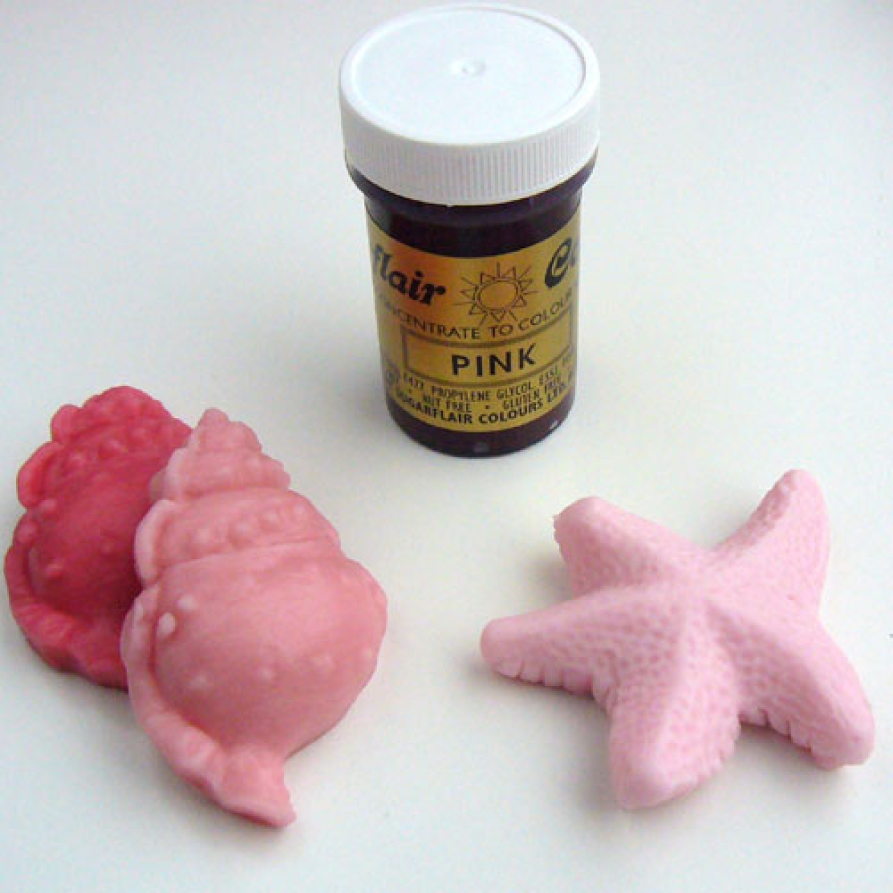Sugarflair Profi Lebensmittelfarbe Pink, 25 g