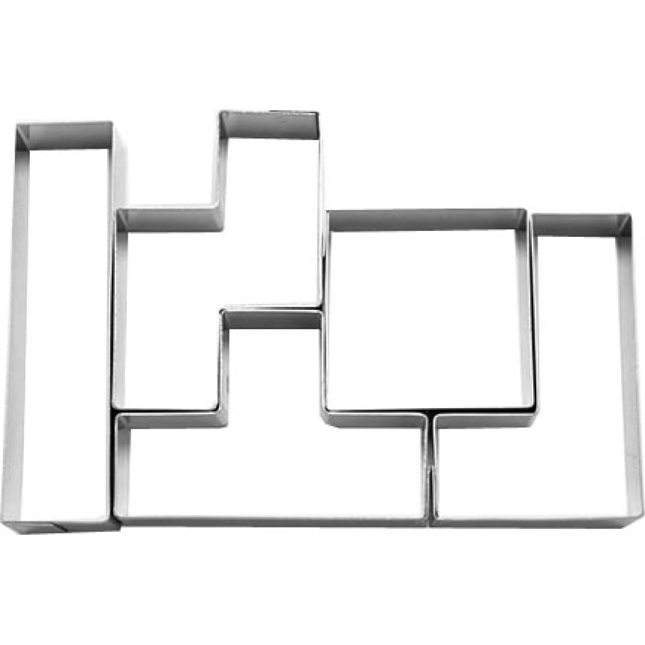 Keksausstechformen 'Tetris', 7 teilig