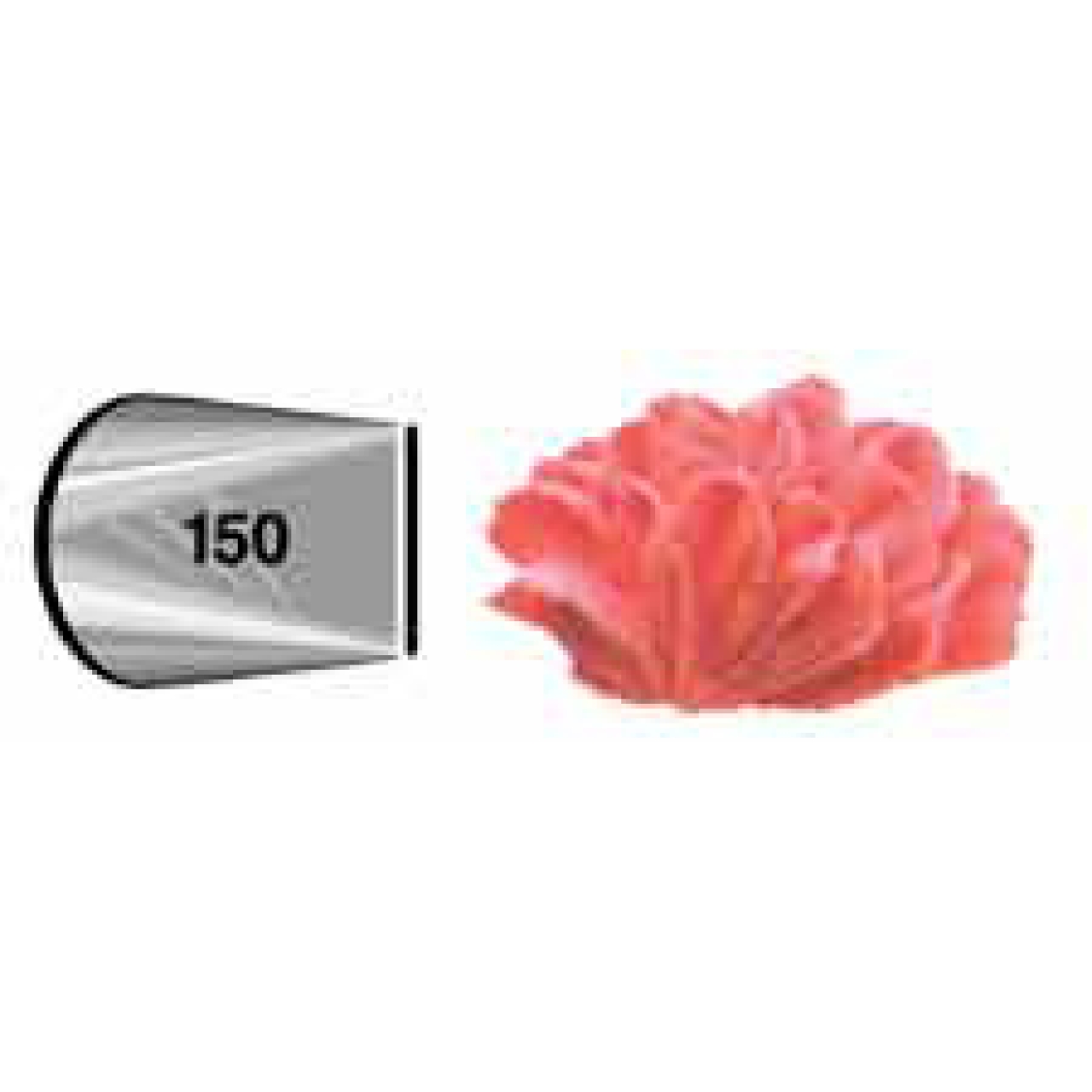 Wilton Blütentülle #150 Petal (Spritztülle)