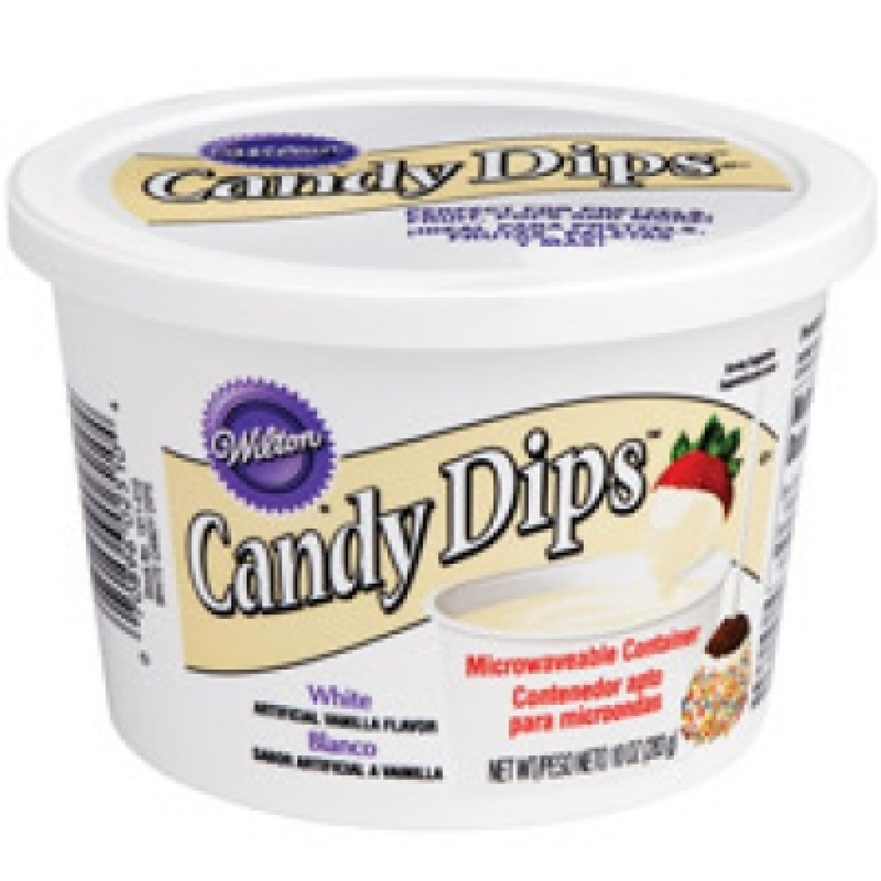 Wilton "Candy Dips weiß" (Tauchglasur), 280 g
