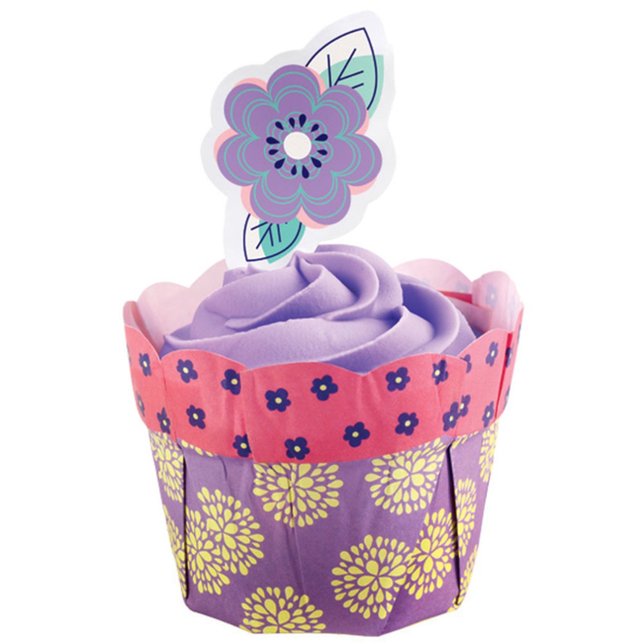Wilton Cupcakes Set Blume