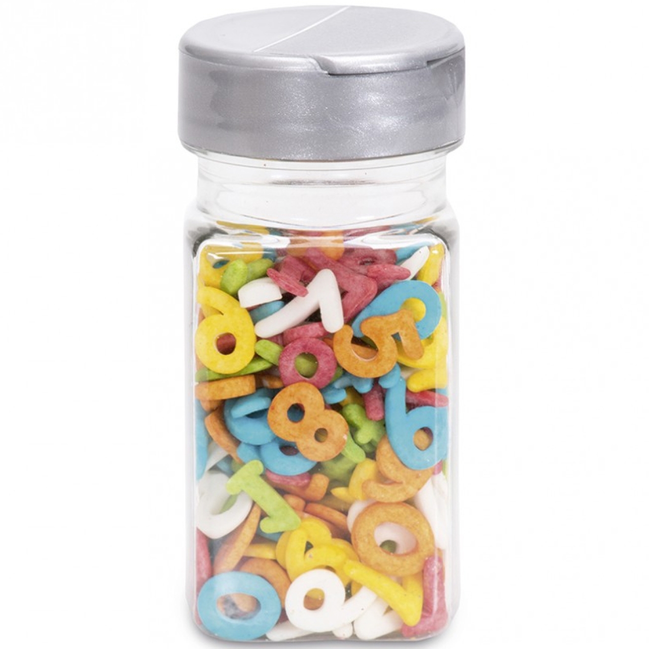 Zucker-Sprinkles "Zahlen-Mix 0-9", farbig, 35 g, Städter
