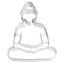 Plätzchen-Ausstechform "Buddha" keksausstecher