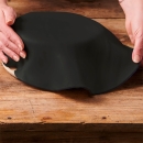 Fertige Fondantdecke, schwarz, 430 g für Torten bis 26 cm