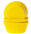 HoM Muffinförmchen, gelb, 50 Stk, 5,0 cm