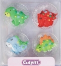 Culpitt Cupcakes Deko Dino-saurier, 2,5 cm, 10 Stk.