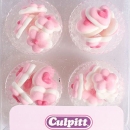 Culpitt Cupcakes-Deko, mini Herzen und Blumen